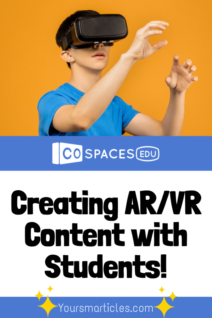 Take a look that this blog post that shows how to create AR/VR Content with CoSpacesEDU