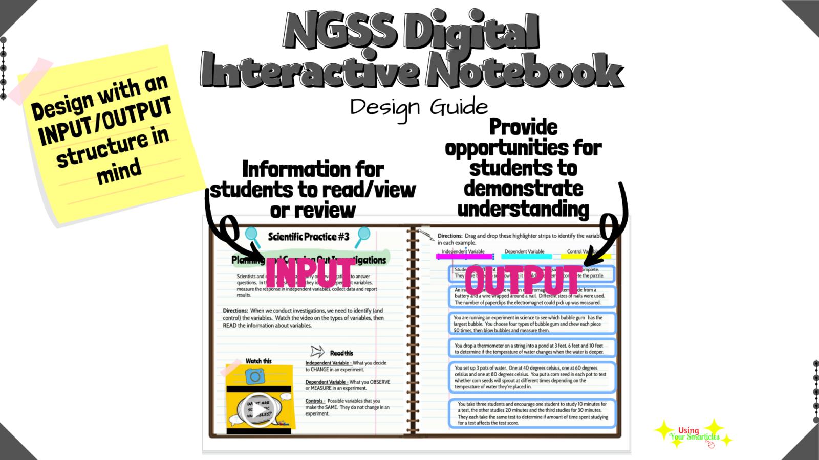Science Digital Interactive Notebooks
